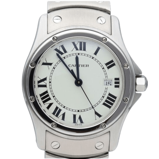 Montre Cartier Montre Santos Ronde 58 Facettes MT40299