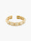 Pulsera Pulsera Pyramide pavimentada con diamantes en oro amarillo de 18 quilates 58 Facettes 210015