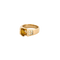 Bague 46 Bague citrine sertie griffes en or jaune et diamants 58 Facettes BO/240017/