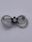 Broche Broche saphirs et diamants 58 Facettes