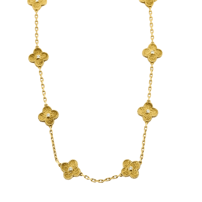 Collier VAN CLEEF & ARPELS - Collier Alhambra Vintage 58 Facettes DV0770-3