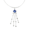 Collier Collier Tanzanites et Diamants 58 Facettes