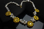 Collier Collier - Perles et marguerites en or jaune 18 carats 58 Facettes