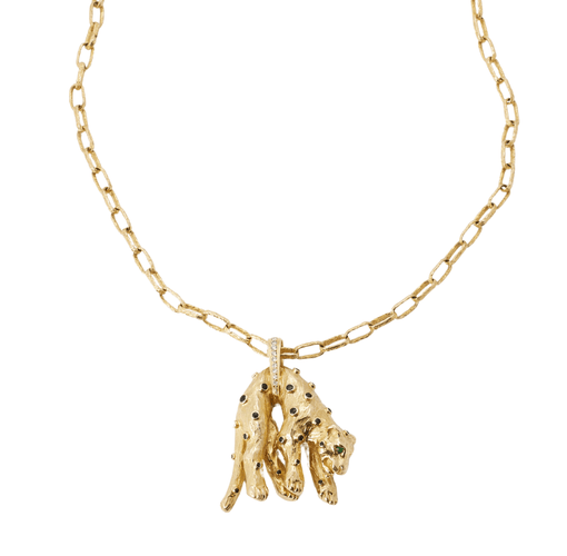 Collier Chaîne panthère 58 Facettes