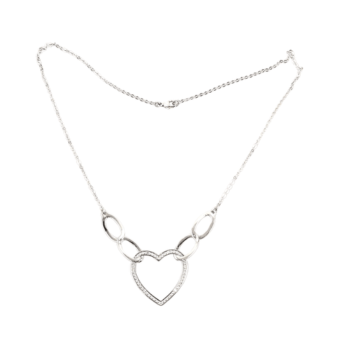 Collier Collier maille forçat, or et diamants 58 Facettes