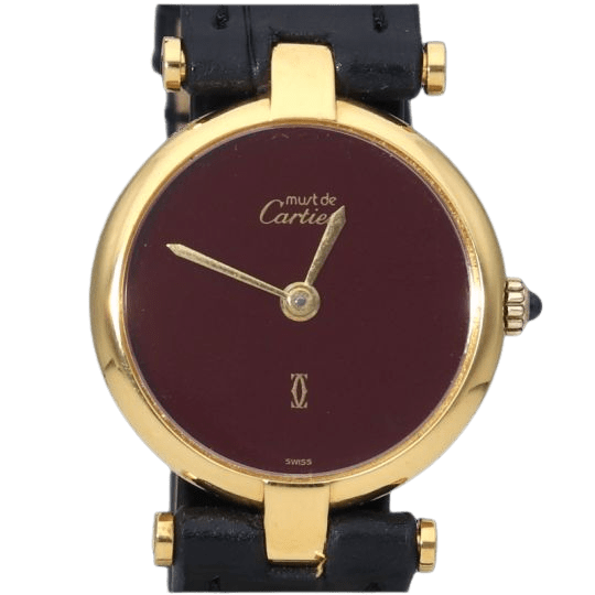 Montre Cartier Montre Must De Cartier Vermeil 58 Facettes MT39172