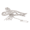 Broche Broche vintage en or blanc 18 carats et diamants 58 Facettes 807602CN