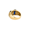 Bague 53 Bague jonc en or jaune 18 carats, diamants et saphirs calibrés 58 Facettes BO/240025/