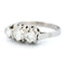Bague 56.5 Bague rangée de diamants taille ancienne en platine 58 Facettes E21A02E8004B462299BEFEECB2F874FF