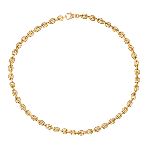 Collier Collier grain de café en or jaune 18 carats 58 Facettes 851000CN