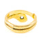 Bague 61 Bague serpent en or 18 ct avec diamant taille coussin 58 Facettes 8453BA8C7C514FD8B8F01E953833235F