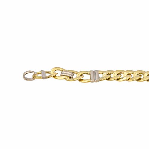 Collier Collier en or jaune et or blanc 18 carats 58 Facettes 876342CD