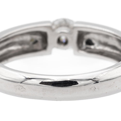 Bague 48 Bague solitaire en or blanc 18 carats avec diamant brillant 0,26 ct 58 Facettes 876345CD