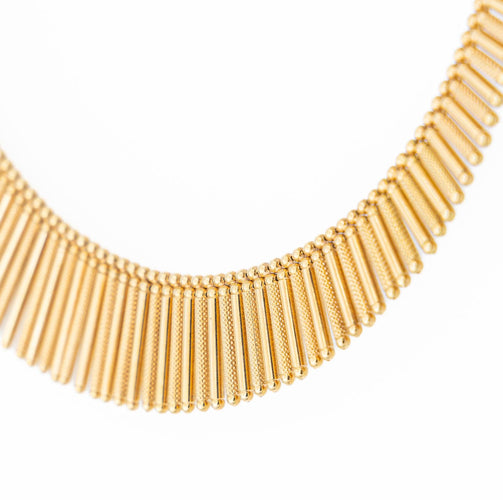 Collier Collier vintage en or jaune 18 carats 58 Facettes 879831CN