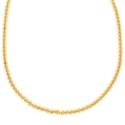 Collier Urbano Italy - Collier maille gourmette en or jaune 18k 58 Facettes 939A306997634991B33A16A5D06D07CB