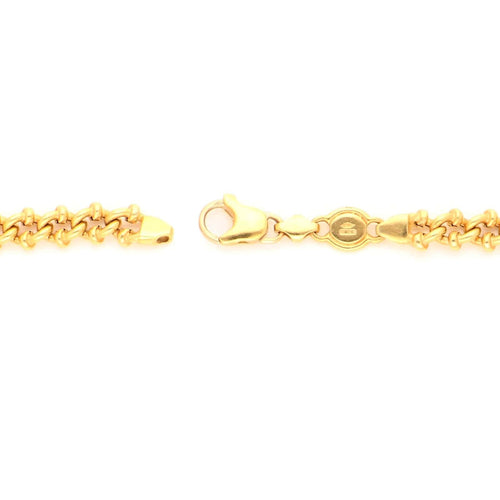 Collier Urbano Italy - Collier maille gourmette en or jaune 18k 58 Facettes 939A306997634991B33A16A5D06D07CB