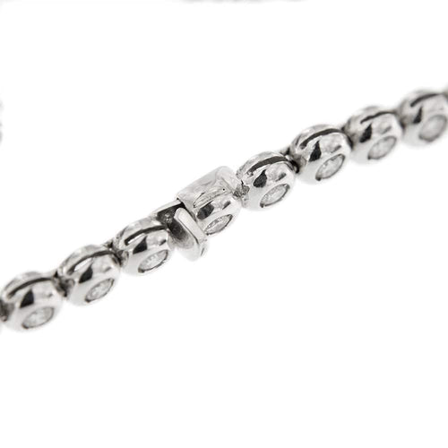 Bracelet Bracelet tennis - Bracelet en or blanc 18 ct et diamants 58 Facettes 8868