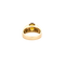 Bague 46 Bague citrine sertie griffes en or jaune et diamants 58 Facettes BO/240017/