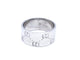 Bague 59 Gucci Icon - Bague grand modèle en or blanc 18 carats 58 Facettes 894446CN