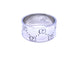 Bague 59 Gucci Icon - Bague grand modèle en or blanc 18 carats 58 Facettes 894446CN