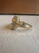 Bague 51 Bague navette ancienne en or jaune 18K et diamants 58 Facettes