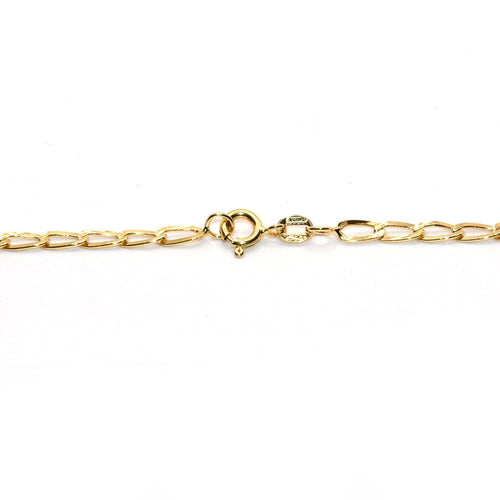 Naszyjnik Naszyjnik - Łańcuszek Ogniwo Koń ze złota żółtego 18k 58 Facettes HE00OG07CDAOA