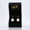 Boucles d'oreilles Boucles d'oreilles - Perles des mers du Sud, grenats et diamants en or jaune 58 Facettes E007