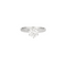 Bague Bague or blanc solitaire 1,10ct 58 Facettes