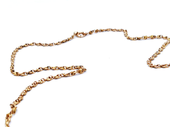 Collier Collier maille en or jaune 18 carats 58 Facettes 930252CN