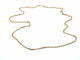 Collier Collier chaîne maille forçat en or jaune 18 carats 58 Facettes 948016CD