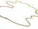 Collier Collier chaîne maille forçat en or jaune 18 carats 58 Facettes 948016CD