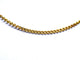 Collier Collier chaîne maille gourmette en or jaune 18 carats 58 Facettes 948044CD