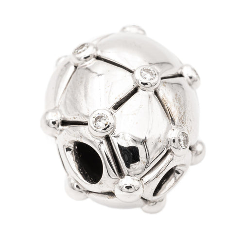 Pendentif Avakian - Pendentif en or blanc 18 carats et diamants 58 Facettes 949240CN