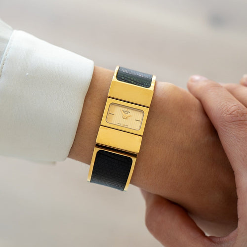 Montre Hermès Loquet - Montre cadran champagne 58 Facettes 508