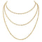 Collier Collier sautoir en or jaune 18 carats 58 Facettes 968083CN