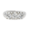 Bague 54 Bague en or blanc 18 carats et diamants taille brillant 58 Facettes 978904CN