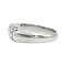 Bague 54 Bague en or blanc 18 carats et diamants taille brillant 58 Facettes 978904CN