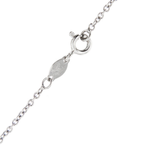Collier Gorà - Collier à pendentif en or blanc 18 ct avec citrine et diamants 58 Facettes 9992