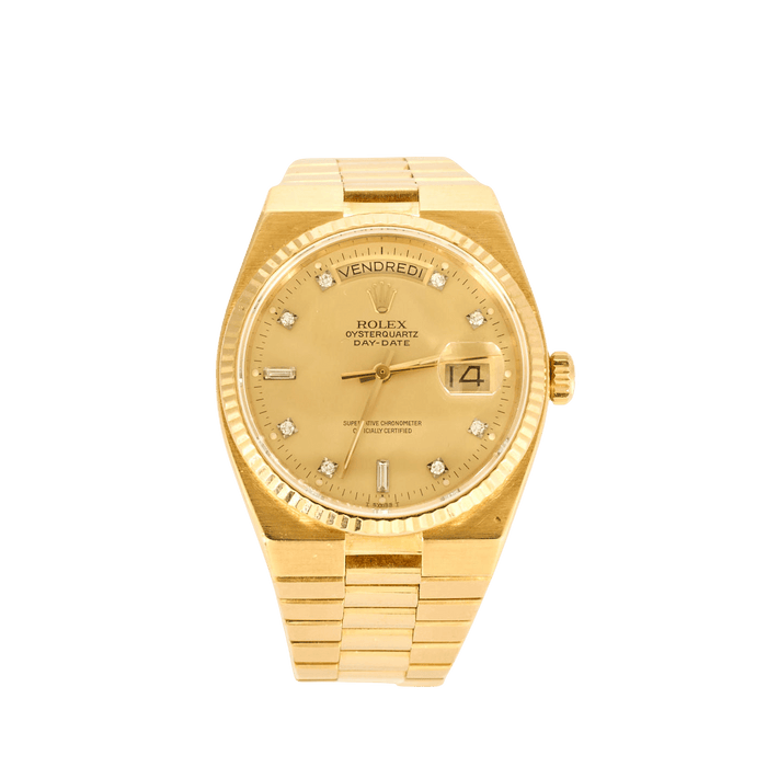 Montre ROLEX (OYSTER PERPETUAL DAY-DATE SUPERLATIVE CHRONOMETER OFFICIALLY CERTIFIED) 58 Facettes