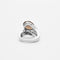 Bague 55 GAREL - Bague moderniste or gris, quartz fumé et diamants 58 Facettes DV0497-10
