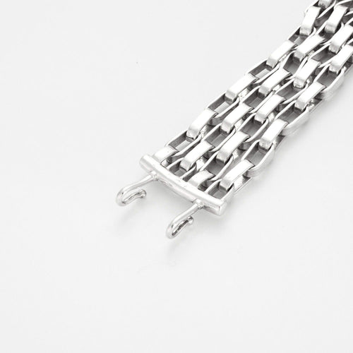 Collier HERMES - DARIUS- Rare Collier ras du cou en argent 58 Facettes DV503-2