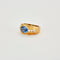 Bague 49 Bague Jonc Saphirs Diamants 58 Facettes DV0484-1