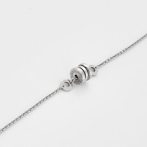 Bracelet BULGARI - B ZERO - Bracelet maille forcée en or gris 58 Facettes DV0527-1