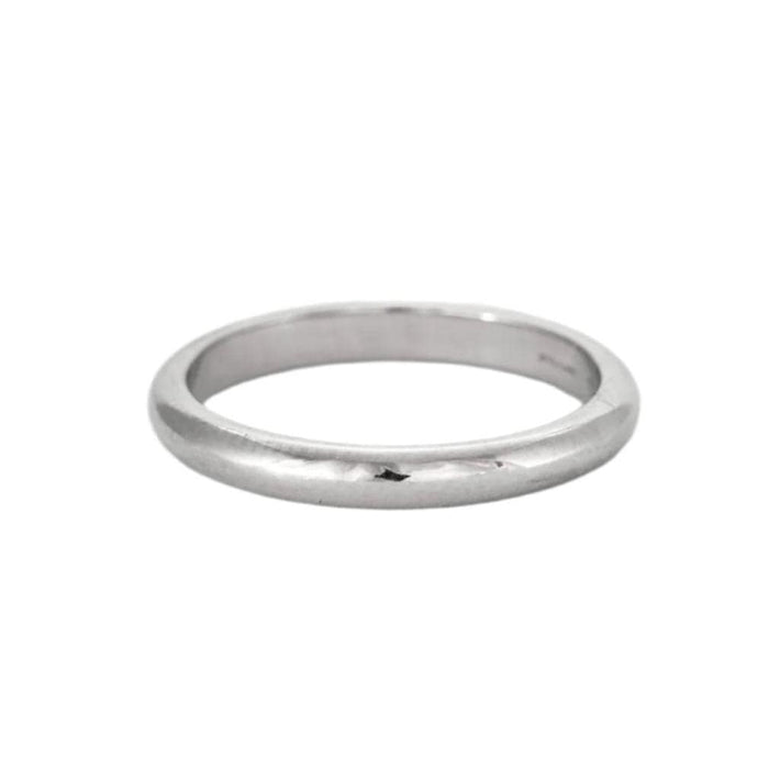 Bague 53 BULGARI- FEDI - Alliance en platine 58 Facettes DV1290-3