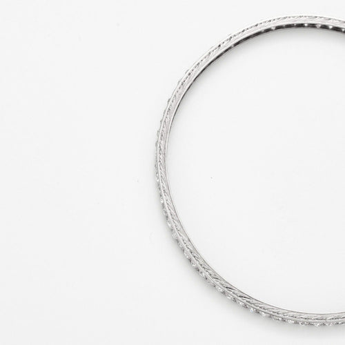 Bracelet Bracelet Jonc Diamants et Platine 58 Facettes DV0513-1