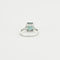 Bague 51 Bague or blanc et Tourmaline Bleue 58 Facettes DV0538-4