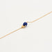 Collier Fin Collier en or jaune et Lapis-Lazuli 58 Facettes DV0534-16