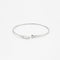 Bracelet DINH VAN - Bracelet serrure en or gris et diamants. Small 58 Facettes DV1414-3