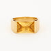 Bague 54 Poiray Bague POIRAY - Bague en or et citrine 58 Facettes DV1817-2