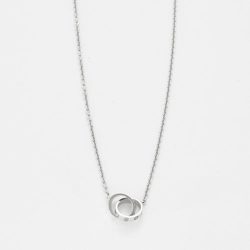 Collier CARTIER - LOVE BABY - Collier en or gris 58 Facettes DV1125-2